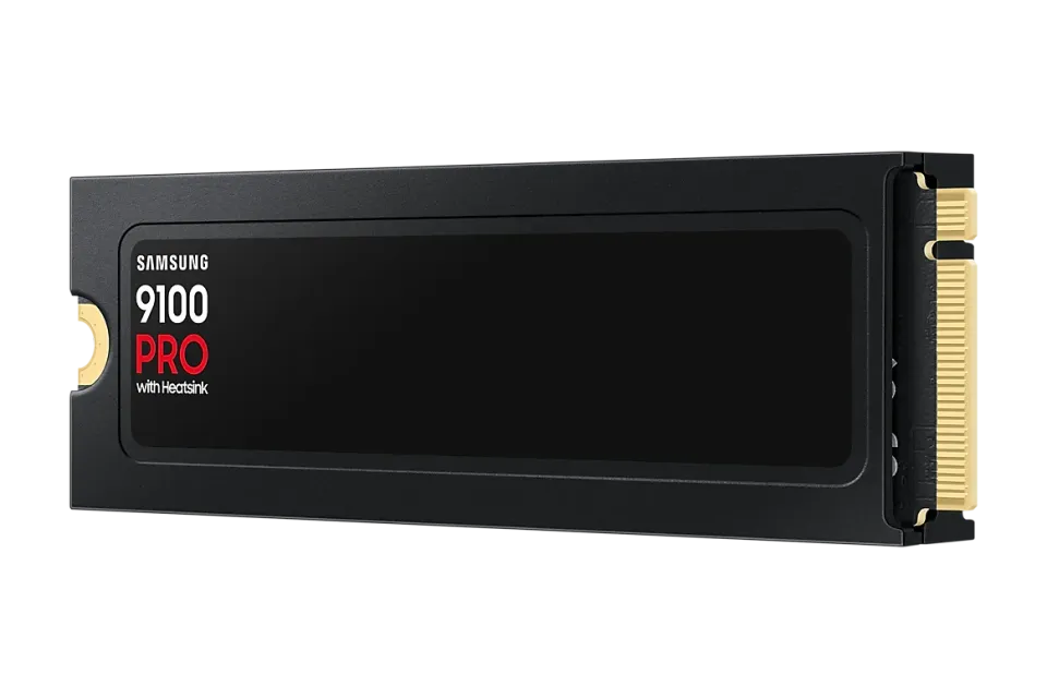 SAMSUNG 9100 PRO 2TB (s chladičem) PCIe 5.0 NVMe SSD M.2 PCIe 5.0 x4 NVMe 2.0 (čtení max. 14700MB/s, zápis max. 13400MB/s)