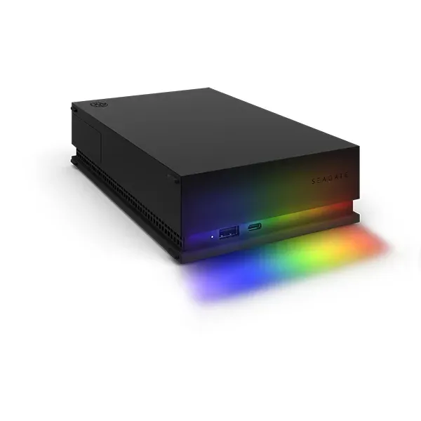 Seagate FireCuda Gaming, 1TB externí HDD, 2.5", USB 3.2 Gen 1, RGB, černý