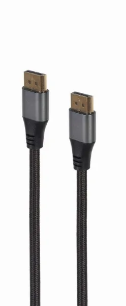 GEMBIRD kabel DisplayPort samec/samec, 8K premium series, 1.8 m