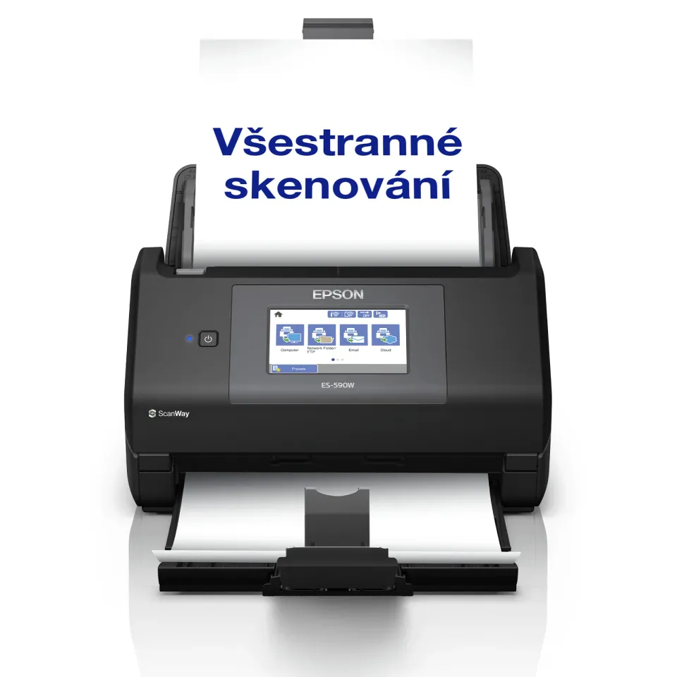 EPSON skener WorkForce ES-590W, A4, USB, Wi-Fi