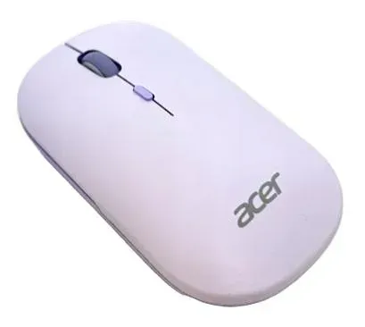 ACER Myš Wireless Mouse AMR130 Purple - Dual mode 2.4GHz + BT 5.2, 4 tlačítka, 800/1200/1600 dpi, USB Polling rate 125Hz