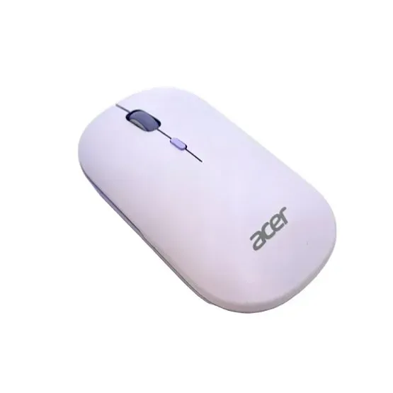 ACER Myš Wireless Mouse AMR130 Purple - Dual mode 2.4GHz + BT 5.2, 4 tlačítka, 800/1200/1600 dpi, USB Polling rate 125Hz
