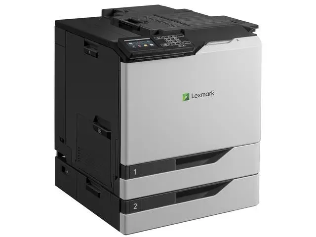 Lexmark CS820dtfe color laser 57/57ppm, síť, duplex, dotykový LCD + dodatečný vs