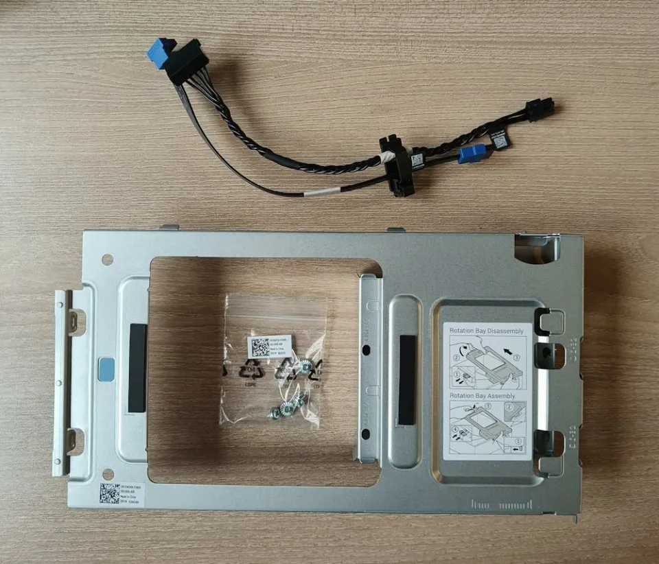 DELL rámeček pro 3.5" pevný disk s kabelem/ pro PC Slim Base ECS1250