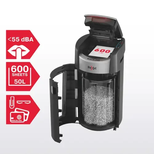 Rexel ShredMax Autofeed+ 600X automatická skartovačka