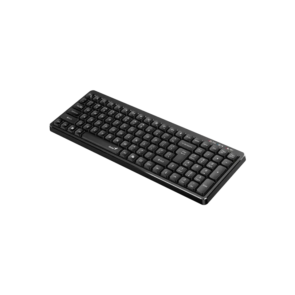 Genius LuxeMate Q7100BT,Klávesnice,bezdrátová,CZ+SK layout,retro klávesy,Copilot