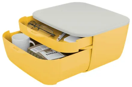 LEITZ Zásuvkový box Cosy, teplá žlutá