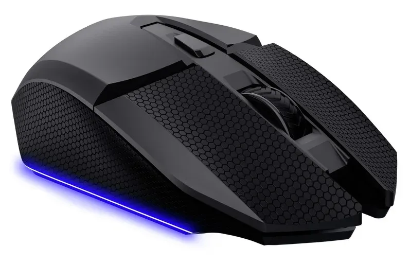 TRUST Myš GXT 122 Felox+, Bezdrátová, RGB, černá
