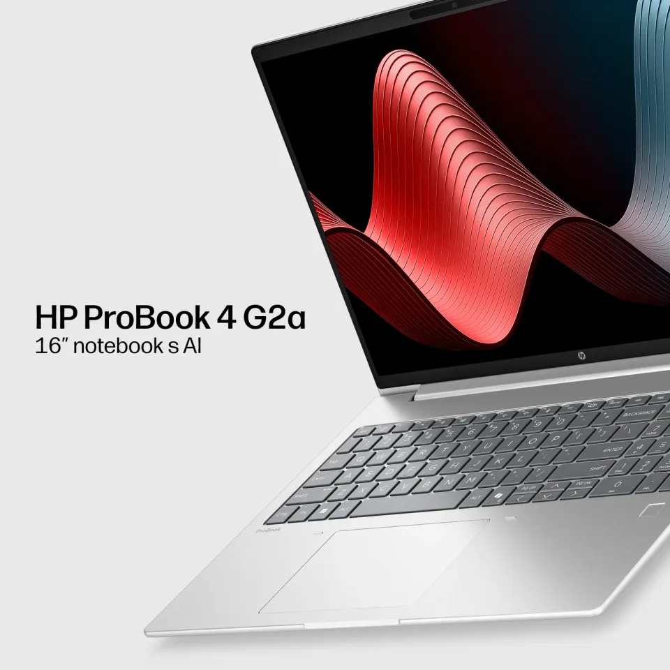 HP NTB ProBook 4 G2a 16" R5-230 WUXGA 300FHD, 1x16GB, 512GB, WiFi6E, BT, backlit keyb,bez adapteru, Win11Pro,3y PUR