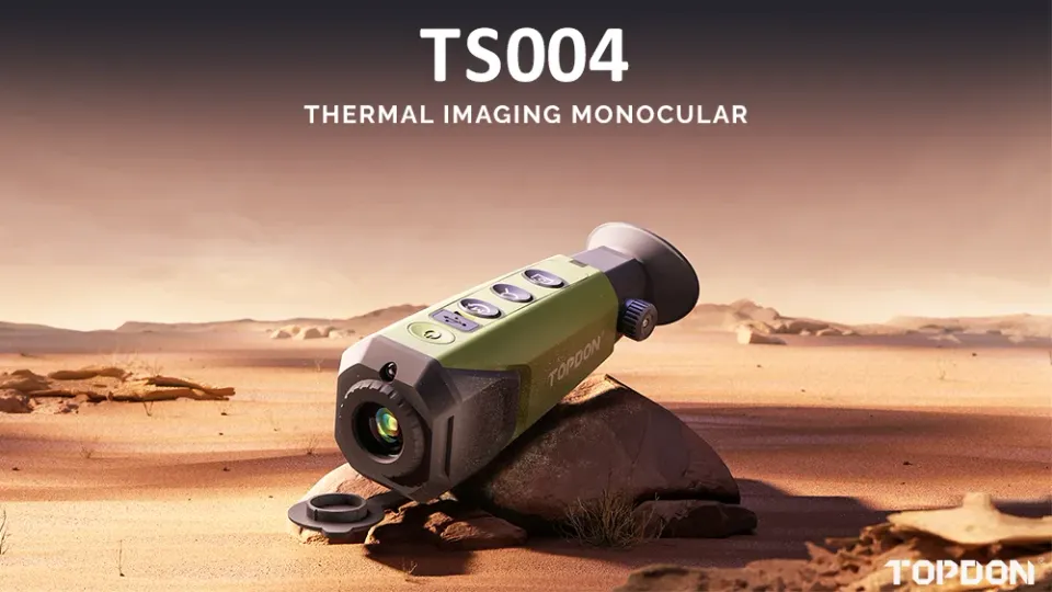 TOPDON termovizní monokulár TS004/dosah 410m/OLED 1024x768/5000mAh/50Hz/IP67