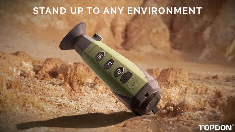 TOPDON termovizní monokulár TS004/dosah 410m/OLED 1024x768/5000mAh/50Hz/IP67