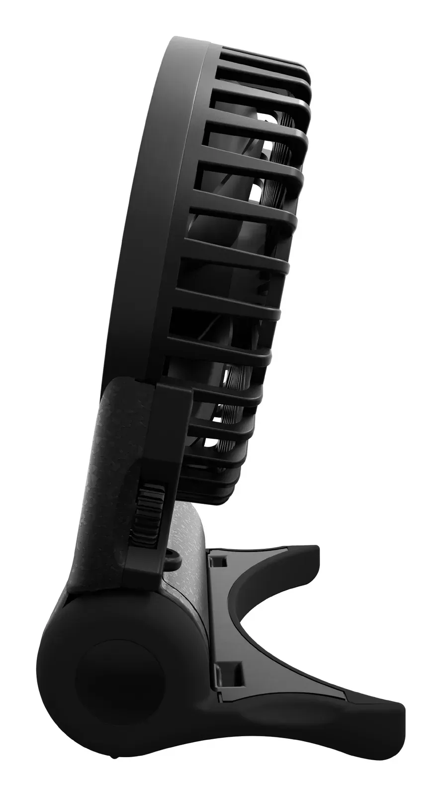 ARCTIC Summair 2Go (Black) - Rechargeable Pocket Fan with Stand (74 hours of battery life and variab