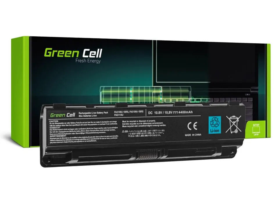 Green Cell Battery PA5109U-1BRS for Toshiba Satellite C50 C50D C55 C55D C70 C75