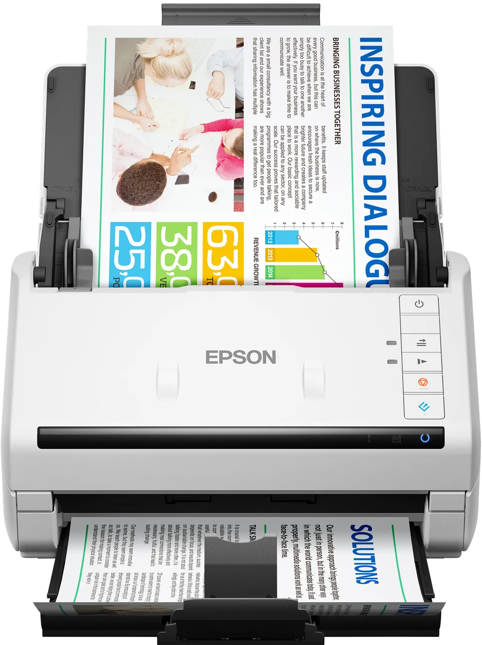 EPSON skener WorkForce DS-530II - A4/600x600dpi/USB3.0/DADF
