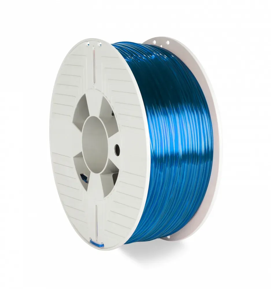 VERBATIM 3D Printer Filament PET-G 2.85mm, 123m, 1kg blue transparent