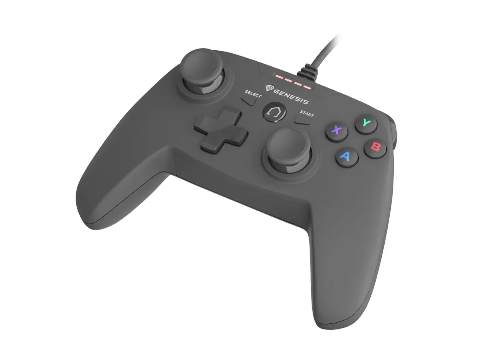 Drátový gamepad Genesis P58, pro PS3/PC, vibrace
