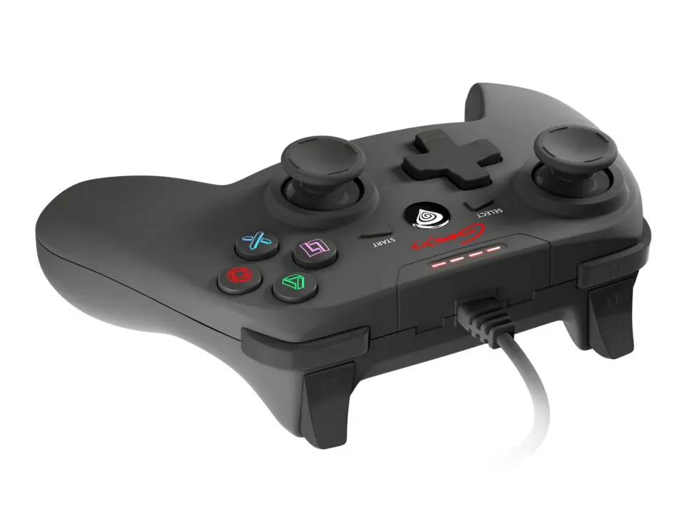 Drátový gamepad Genesis P58, pro PS3/PC, vibrace