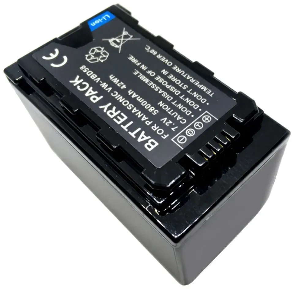 TRX baterie Panasonic VW-VBD58 - Li-Ion 5800mAh