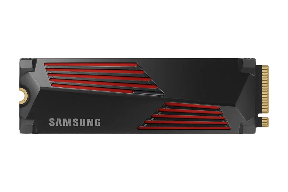 SAMSUNG 990 PRO 4TB (s chladičem) PCIe 4.0 NVMe SSD M.2 PCIe 4.0 x4 NVMe 2.0 (čtení max. 7450MB/s, zápis max. 6900MB/s)