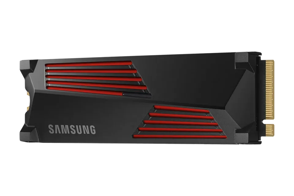 SAMSUNG 990 PRO 4TB (s chladičem) PCIe 4.0 NVMe SSD M.2 PCIe 4.0 x4 NVMe 2.0 (čtení max. 7450MB/s, zápis max. 6900MB/s)