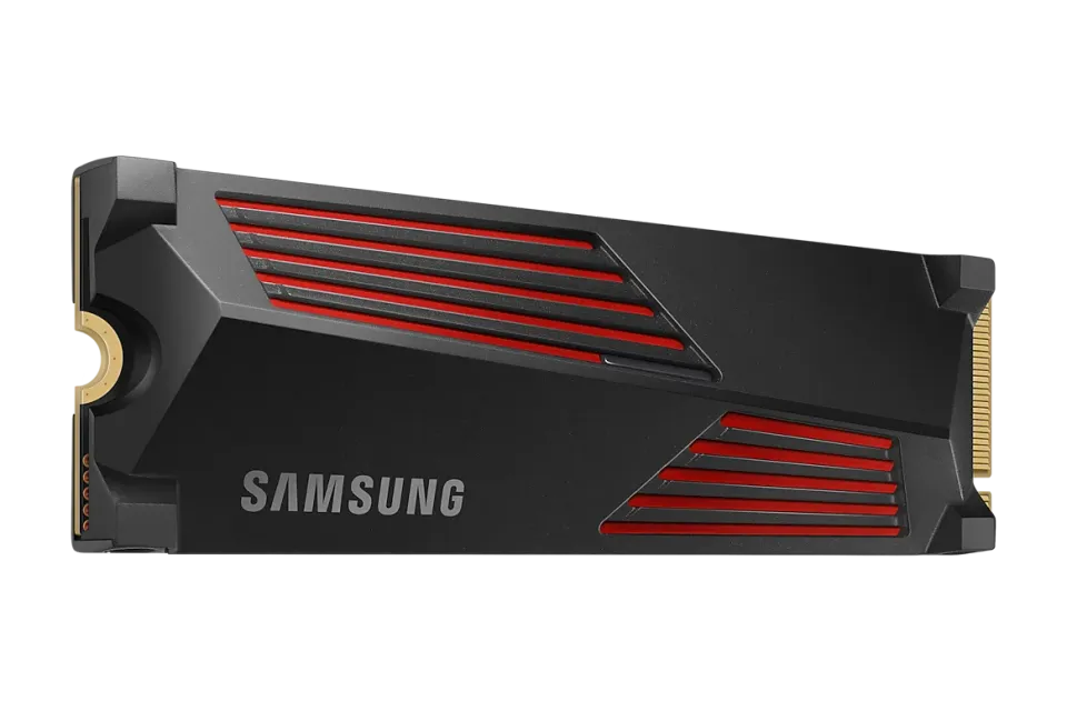 SAMSUNG 990 PRO 4TB (s chladičem) PCIe 4.0 NVMe SSD M.2 PCIe 4.0 x4 NVMe 2.0 (čtení max. 7450MB/s, zápis max. 6900MB/s)