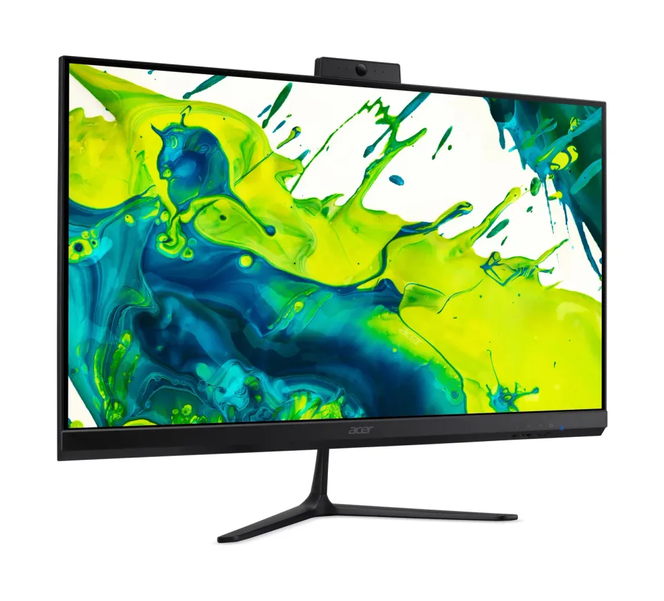 ACER PC AiO Aspire C27-2G_LUBR75825U_65W,R7 5825U,27"FHD,16GB,512GB SSD,UHD,W11H,Black