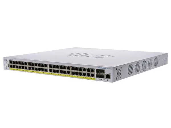 Cisco switch CBS350-48FP-4X-EU (48xGbE,4xSFP+,48xPoE+,740W)