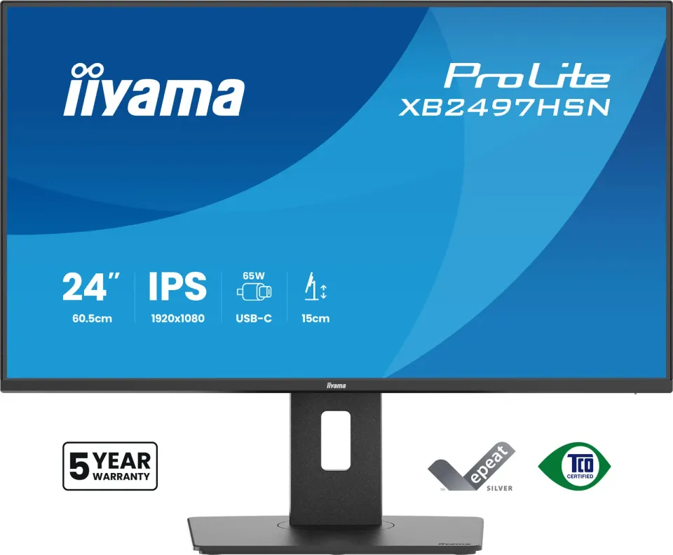 iiyama ProLite/XB2497HSN-B1/23,8"/IPS/FHD/120Hz/1ms/Černá/5R