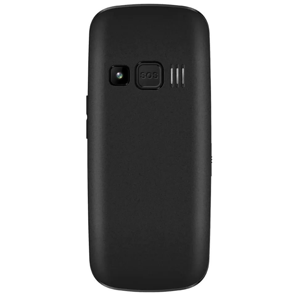 EVOLVEO EasyPhone EG, mobilní telefon pro seniory s nabíjecím stojánkem (černá b