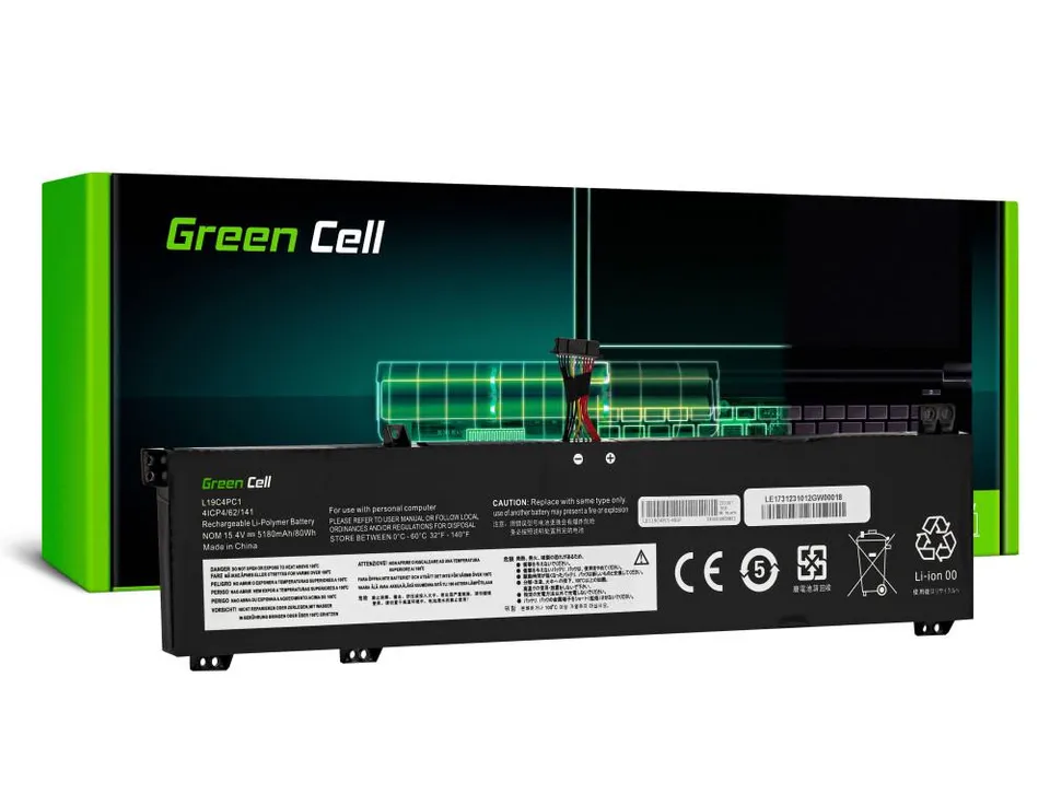 Green Cell L19C4PC1 L19M4PC1 Battery for Lenovo Legion 5 5-15ARH05 5-15ARH05H 5-