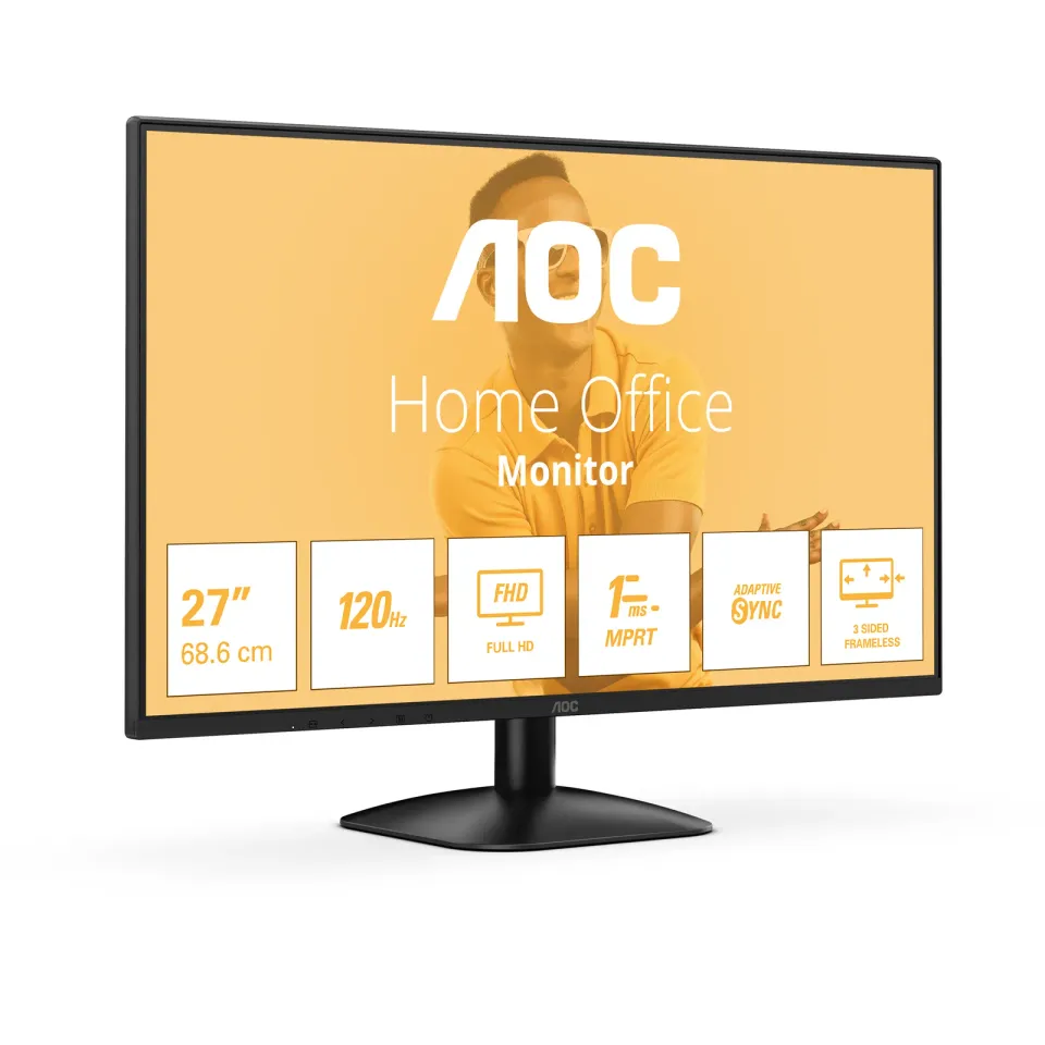 AOC LCD 27B31H 27" IPS/1920x1080@120Hz/1ms/300cd/VGA/HDMI/VESA