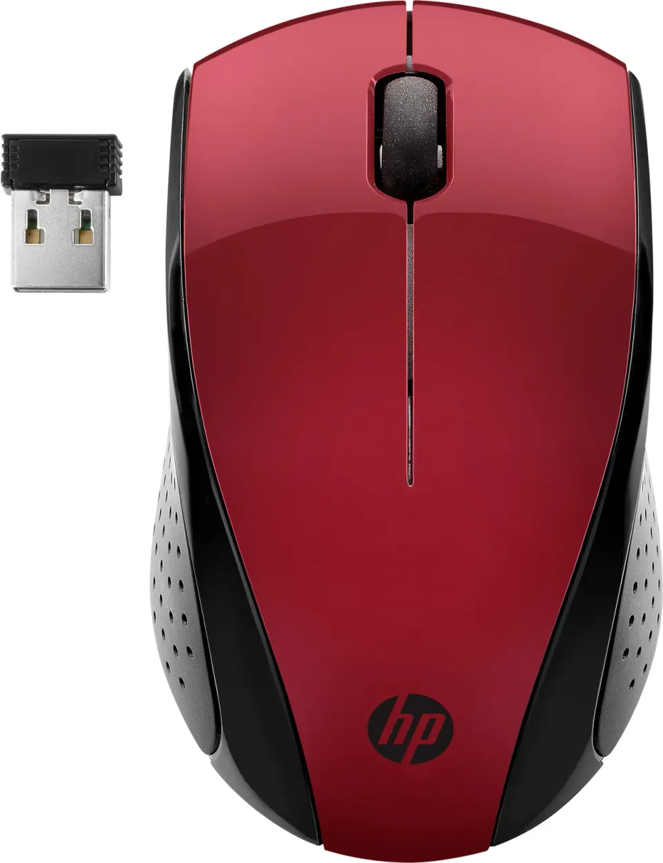 HP myš - 220 Mouse, wireless, red