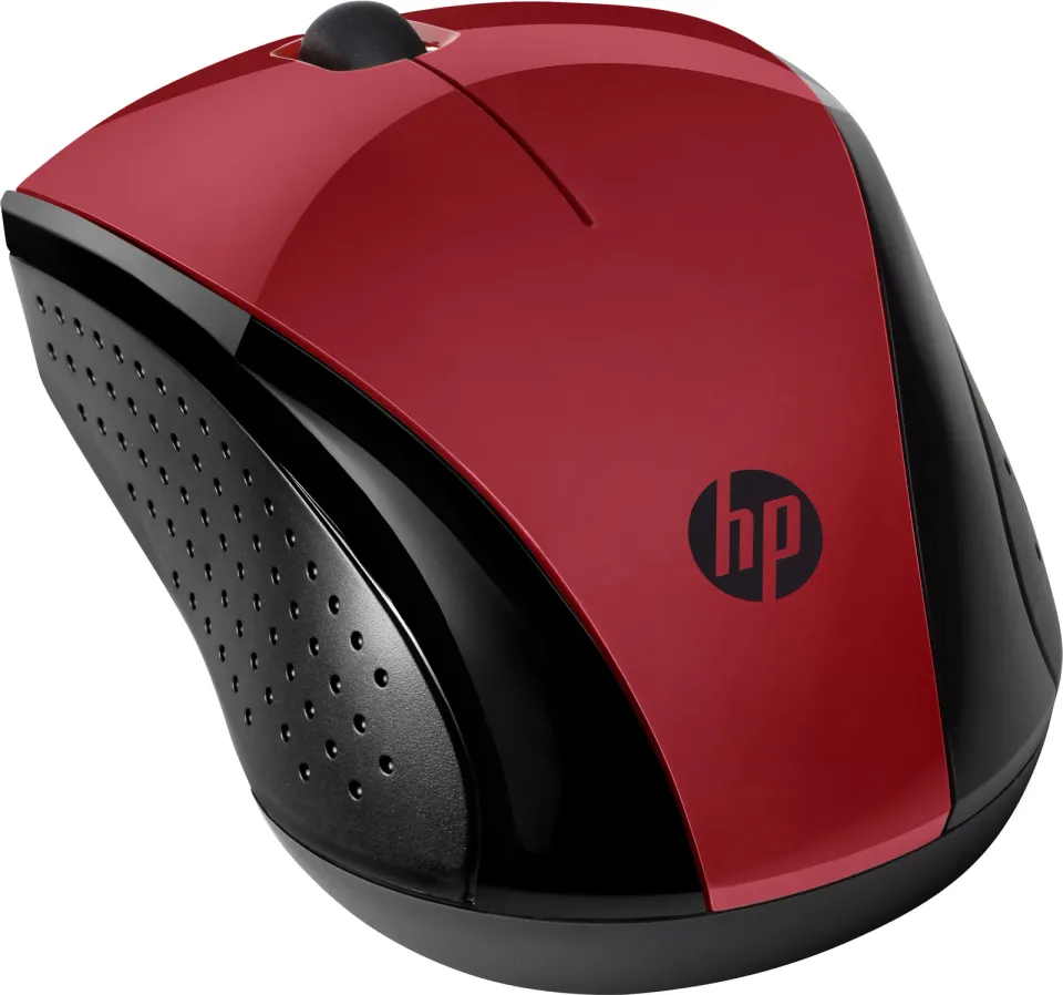 HP myš - 220 Mouse, wireless, red
