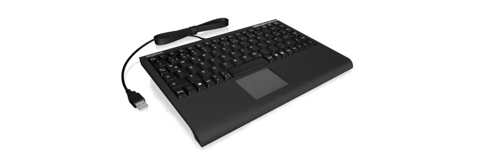 Miniklávesnice Keysonic ACK-540 U+, USB, black