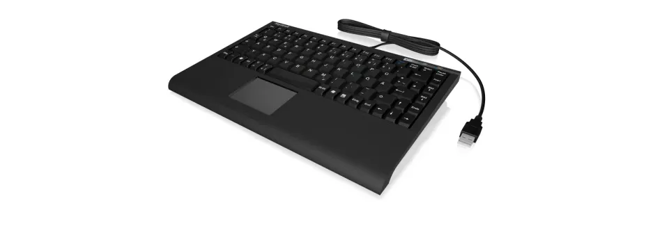 Miniklávesnice Keysonic ACK-540 U+, USB, black