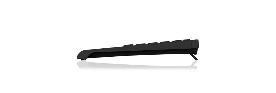Miniklávesnice Keysonic ACK-540 U+, USB, black
