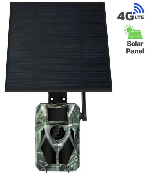 EVOLVEO StrongVision Solar 4G, fotopast se 4G, Aplikací a solárním panelem