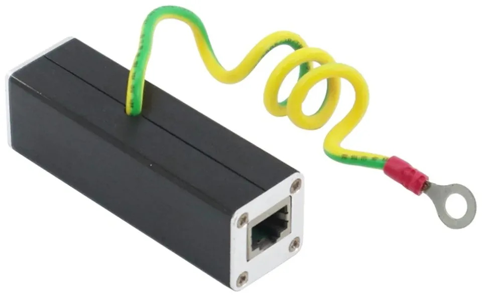 XtendLan Přepěťová ochrana UTP vedení s PoE, 100Mbit, zapojení End-span, 2x RJ-45