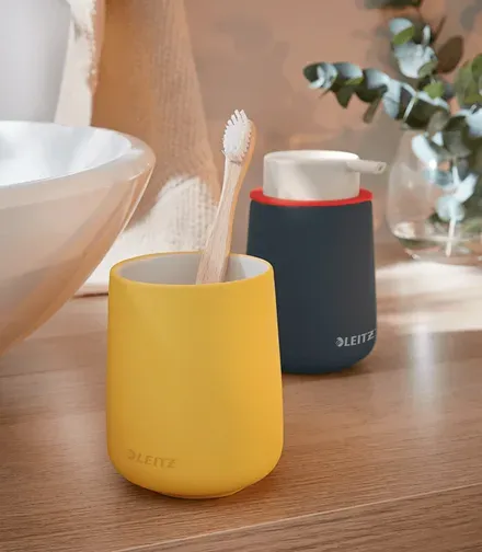 LEITZ dávkovací láhev s pumpičkou Cosy, sametová šedá