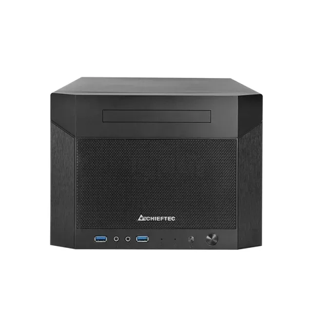 CHIEFTEC skříň Pro Cube Mini CN-01B-OP, ITX, Black, bez zdroje