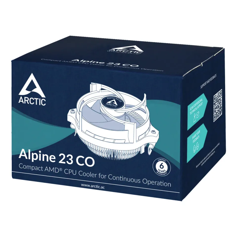 ARCTIC Alpine 23 CO chladič CPU (AMD AM4, AM5)