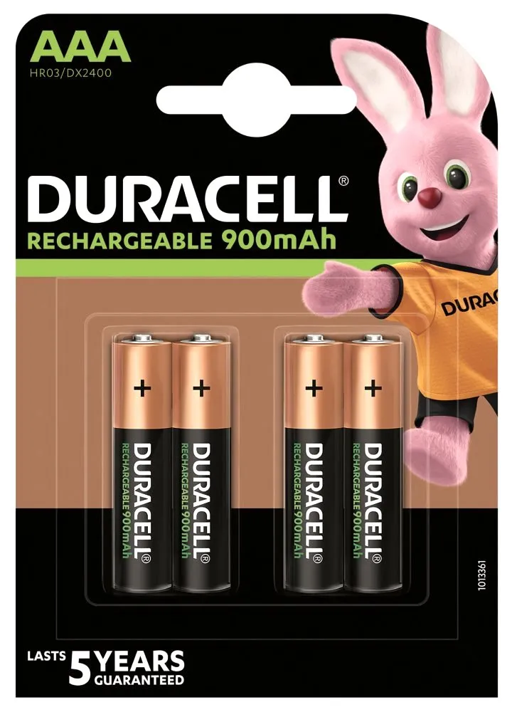 Duracell Rechargeable nabíjecí baterie 900mAh 4 ks (AAA)