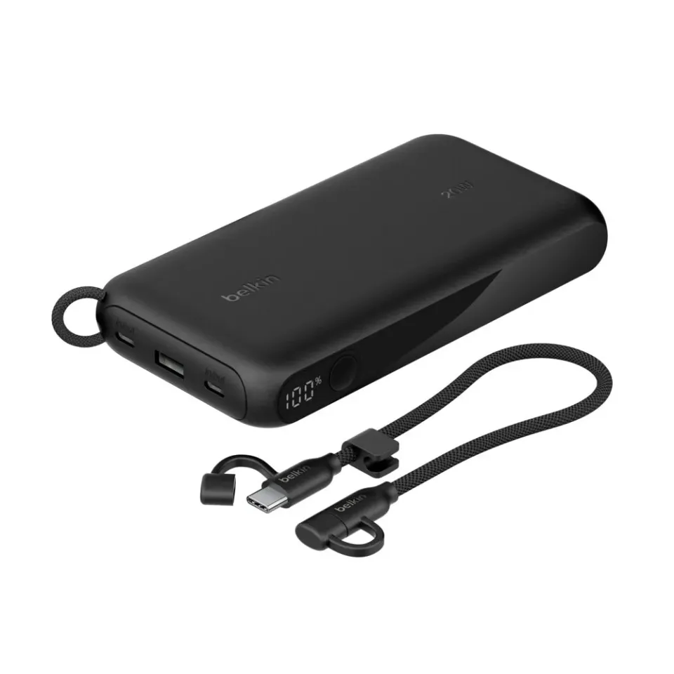 Belkin BOOST CHARGE USB-C Power Delivery PowerBanka s displejem, 20000mAh, 20W,