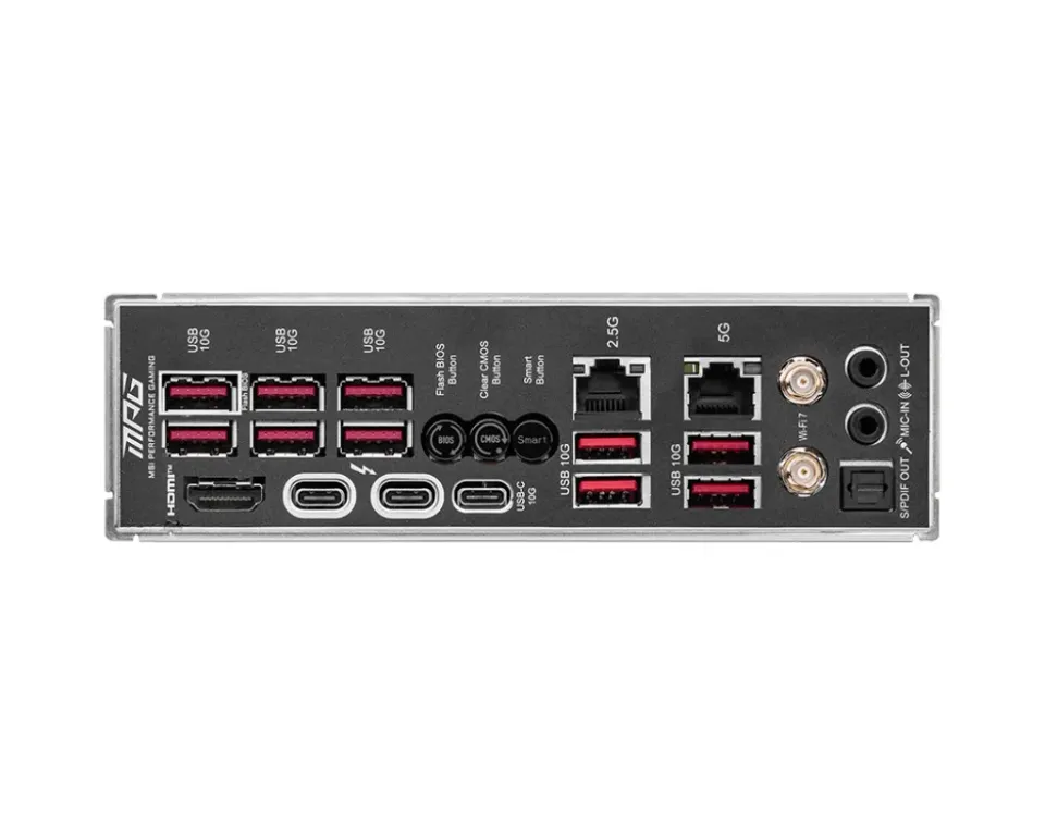 MSI MPG Z890 CARBON WIFI, Intel Z890, LGA1851, 4xDDR5, ATX