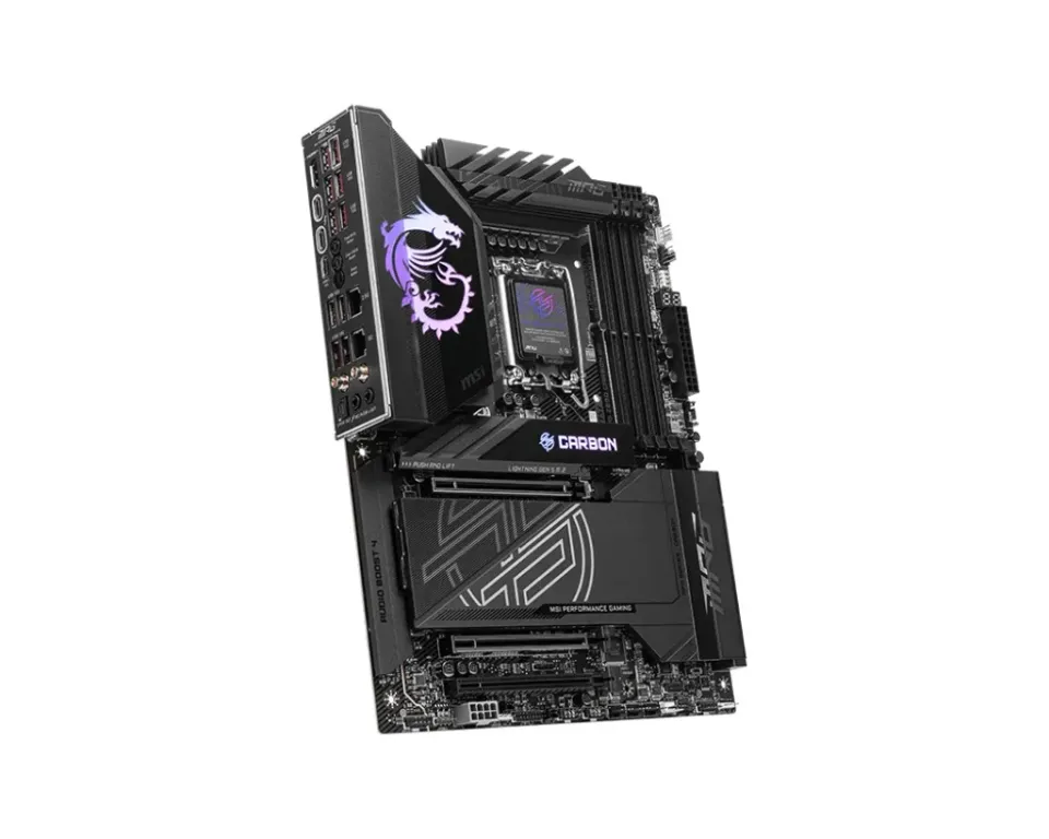 MSI MPG Z890 CARBON WIFI, Intel Z890, LGA1851, 4xDDR5, ATX