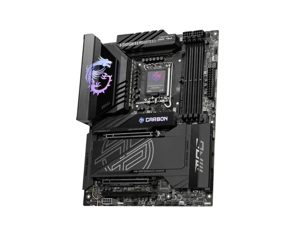 MSI MPG Z890 CARBON WIFI, Intel Z890, LGA1851, 4xDDR5, ATX