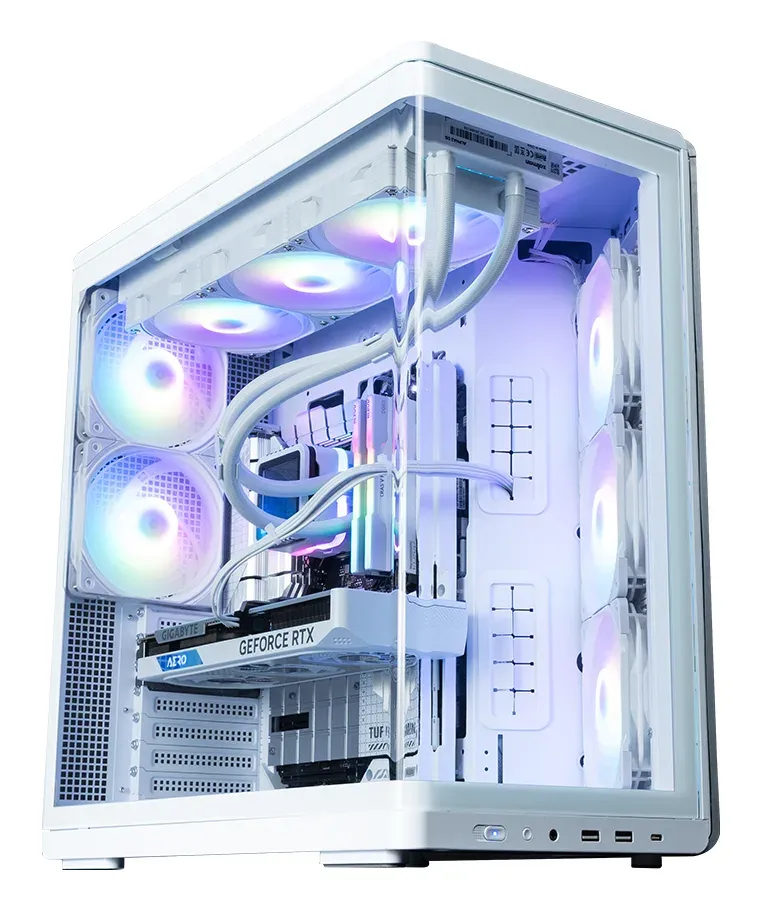 Zalman skříň P60 / ATX / 5x120mm ARGB fan / 2xUSB 3.0 / USB-C / panoramatická / bílá