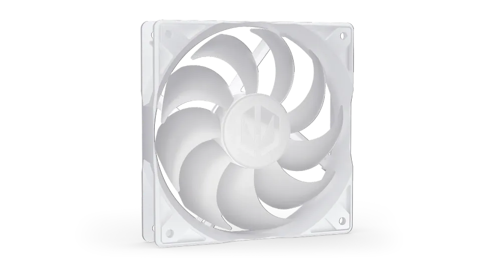 Endorfy Stratus 120 White PWM ARGB, Ventilátor, 120mm, FDB ložiško, výška 25mm,
