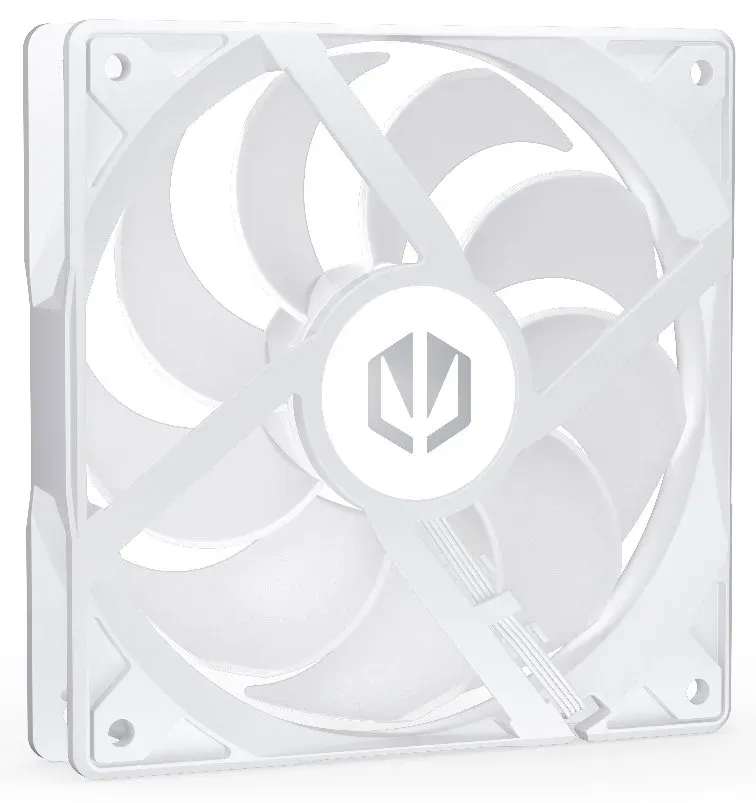Endorfy Stratus 120 White PWM ARGB, Ventilátor, 120mm, FDB ložiško, výška 25mm,