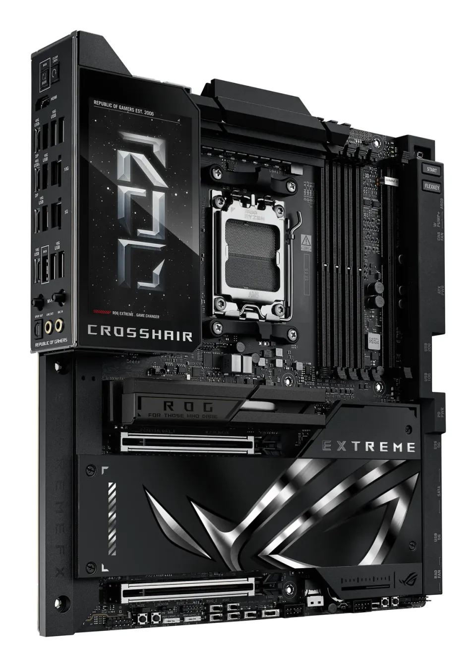 ASUS MB Sc AM5 ROG CROSSHAIR X870E EXTREME, AMD X870, 4xDDR5, 1xHDMI, 2xUSB4, WiFi, E-ATX